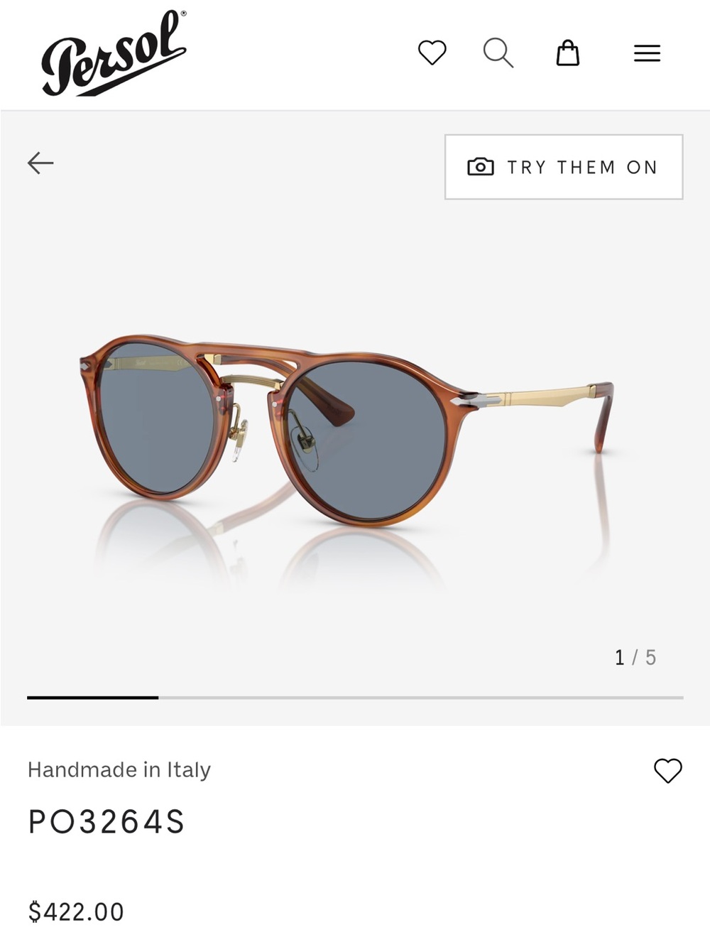 Persol PO3264S Sunglasses